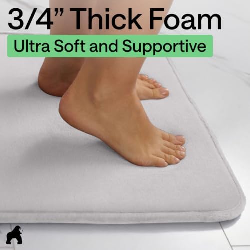 GORILLA GRIP® Memory Foam Bath Rug - Image 4