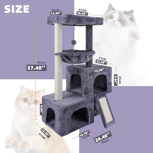 AIWIKIDE Cat Tree Has Scratching Toy - Image 2