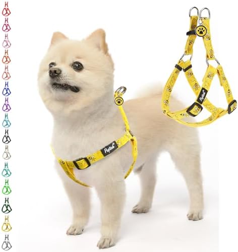 PUPTECK No Pull Dog Harness Medium Sized Step-in Adjustable Puppy Vest by PUPTECK