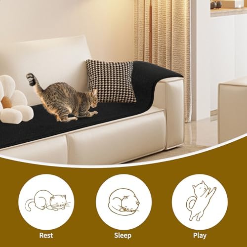 FHTONGE 71x15.8" Thickened Cat Wall Climbing Carpet - Image 7
