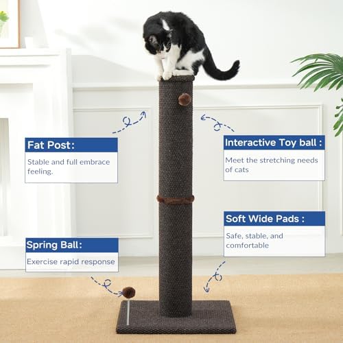 Cat Craft 41" Cat Scratching Post - Image 3
