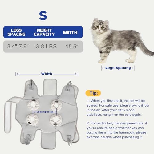 Supet Cat Grooming Hammock Harness - Image 5