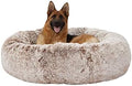 Bedfolks Calming Fluffy Donut Dog Bed by Bedfolks