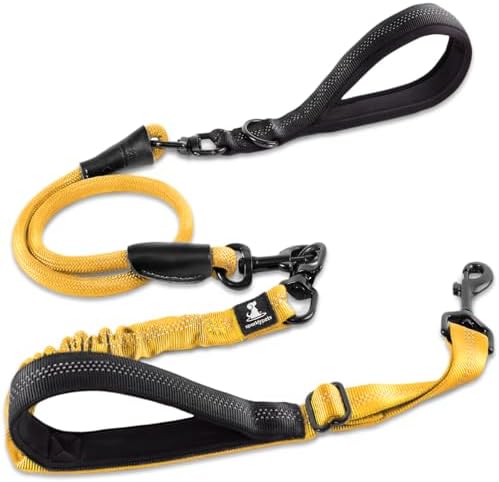 SparklyPets Heavy Duty Bungee Rope Leash by SparklyPets