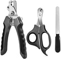 Pet Nail Clippers and Trimmers Set Safety Guard to Avoid Over Cutting Razor by LDJZON