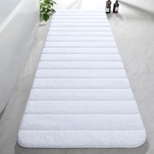 AROGAN Luxury Long Bathroom Runner Rugs 24x72 Inch Bath Rug Non Slip - Image 3