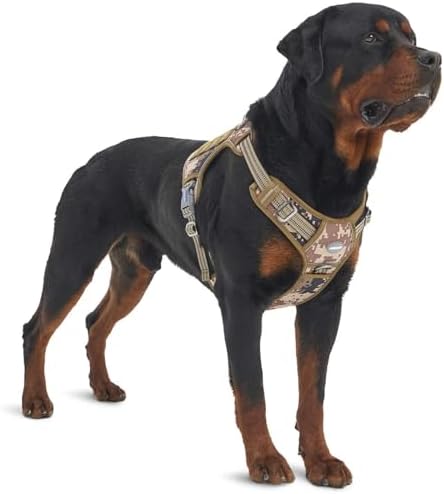 AUROTH Dog Harness for Large Dogs, No Pull Tactical Dog Vest Heavy Duty by AurothPets