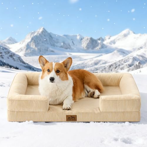 COZY KISS Orthopedic Dog Cooling Bed by COZYKISS