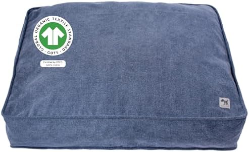 Molly Mutt Dark Blue Dog Bed Cover, Non-Toxic & 100% Cotton by MollyMutt