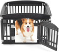 NEWBULIG 24 Inch 4 Panels Dog Playpen, Plastic Pet Play Pen Fence by NEWBULIG