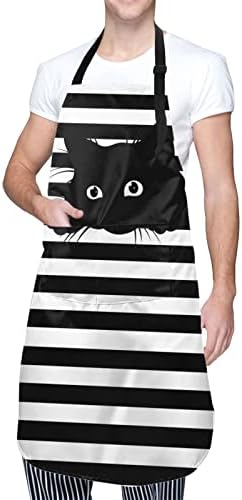 Perinsto Waterproof Apron With 2 Pockets Kitchen Chef Aprons Bibs - Image 2