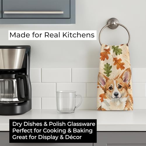Caroline's Treasures Corgi Dogs Kitchen Towel 15x25 in - Image 3
