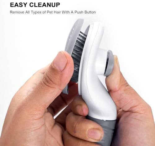 Aogeili Self‑Clean Slicker Brush - Image 5