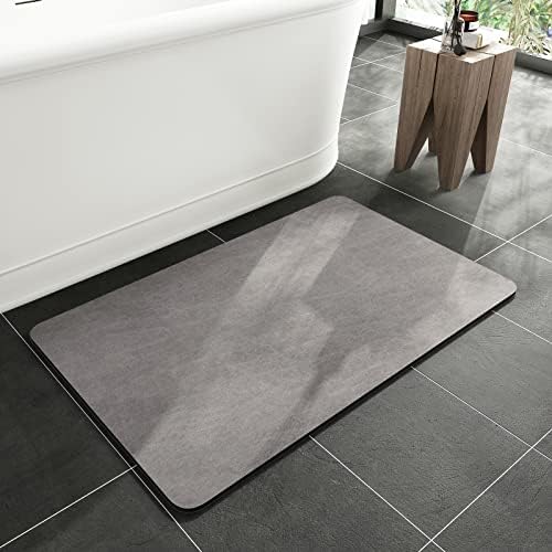 MontVoo -Bath Mat Rug-Rubber Backing Non Slip Quick Dry Absorbent Thin Bathroom by MontVoo