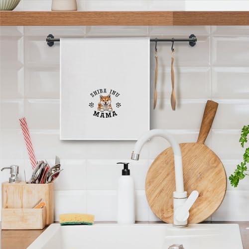 Shiba Inu Kitchen Towels, Dog Mama Shiba Inu Gifts - Image 5
