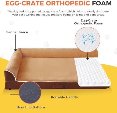 XXL Orthopedic Dog Bed, Extra Large Dogs - Image 2