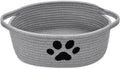 Small Woven Dog Toy Basket by ABenkle