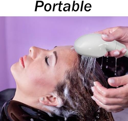 2m/6.56ft Sink Spray Rubber Hose Portable Sink Hose Faucet Sprayer Shampoo - Image 2