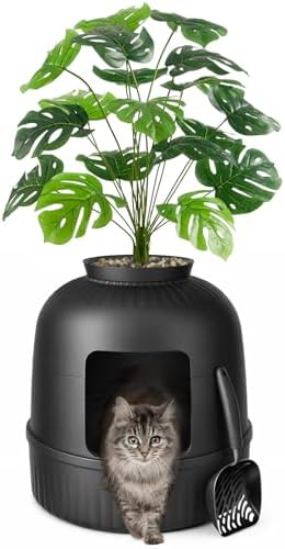 Lifewit Hidden Plant Cat Litter Box by Lifewit
