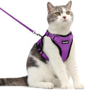 Dooradar Cat Harness and Leash Set, Adjustable and Escape Proof by Dooradar