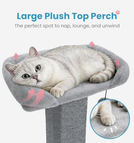 Made4Pets 32" Carpet Cat Scratching Post - Image 4