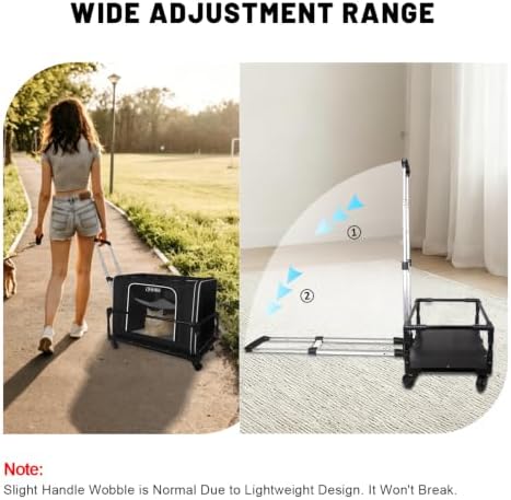 Petskd Foldable Wheel Base Cart Compatible - Image 5