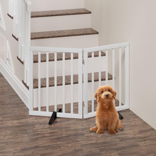 Dog Gate for Doorways, Foldable Dog Gate Indoor, Pet Gates for Doorways Bedroom - Image 6