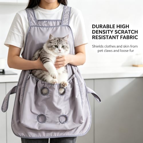 Hair Resistant Pet Cuddling Apron - Image 2