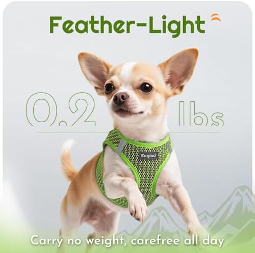 Eagloo Small Dog Harness and Leash Set, Step in Medium Small Puppy Pet Vest - Image 5