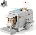 Stainless Steel Litter Box by Uupin
