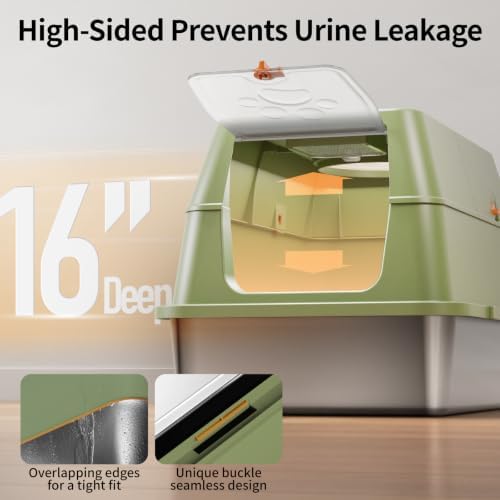 Stainless Steel Cat Litter Box - Image 6