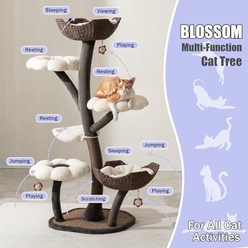 Catry Floral Large Cat Tree - Image 5