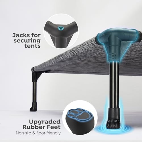 Veehoo 2 Pack Outdoor Elevated Dog Bed - Image 5