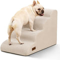 Aodisman Dog Steps for Bed or Couch, 4 Step Pet Stairs for Small Dogs & Cat by AODISMAN