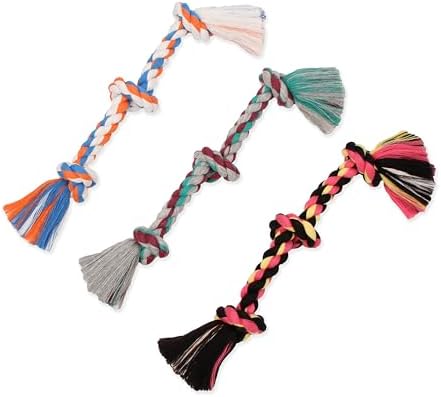 Mammoth Flossy Chews Color Rope Tug – Premium Cotton-Poly Tug Toy - Image 4
