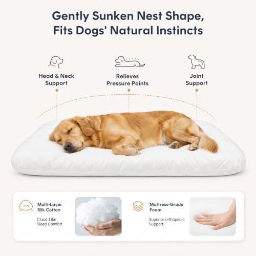 Magic Dog Orthopedic Extra Large Dog Bed 47 Inch, Super Soft XL Pet Bed - Image 5