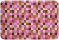 Pixel Grid Theme Bathroom Rug, Cartoon Gamepad Non Slip Bath Mat by Manfei
