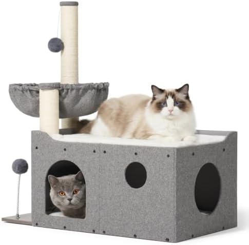 Veehoo 31.9" Small Cat Tree Condo by Veehoo