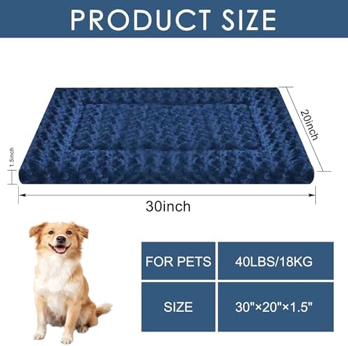 Dog Bed Mat - Comfortable Kennel Pad, Soft Support - Image 3
