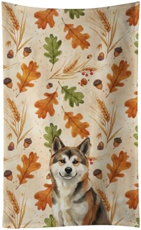 Caroline's Treasures Akita Dogs Kitchen Towel 15x25 in by CarolinesTreasures