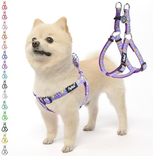 PUPTECK No Pull Dog Harness Medium Sized Step-in Adjustable Puppy Vest by PUPTECK