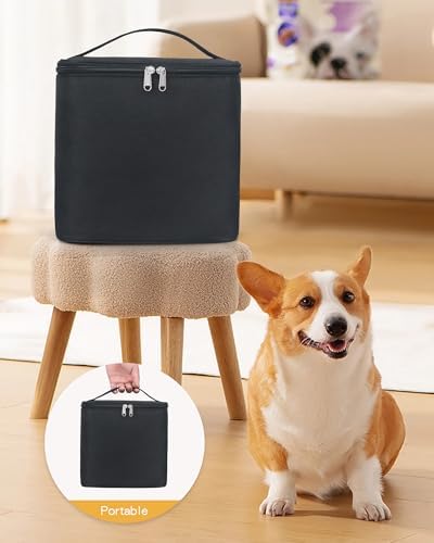 Meiiy Pet Grooming Bag, Dog Cat Grooming Supplies Organizer Bag Pet Hair - Image 6