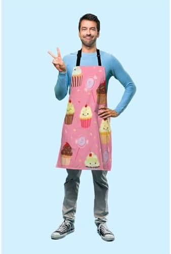 Gingham Plaid Kitchen Apron Bib Apron - Image 3