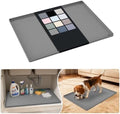URMONA Waterproof Silicone Under Sink Mat 25'' x 19'' Shelf Liner by URMONA