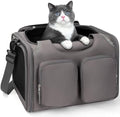 Dog Cat Carrier Airline Approved Collapsible Soft-Sided Pet Travel Bag by Unknown