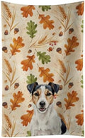 Caroline's Treasures Parson Russell Terrier Dogs Kitchen Towel 15x25 in by CarolinesTreasures