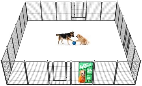 FXW Rollick Dog Playpen, Yard & RV Camping, 24 Panels by FXW