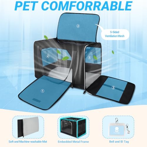 Petskd Extra Large Cat Carrier - Image 6