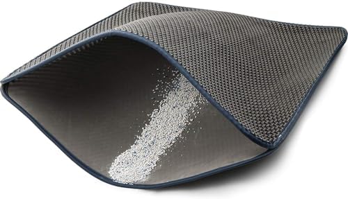 WePet Cat Litter Mat, Kitty Litter Trapping Mat, Honeycomb Double Layer Mats by WePet
