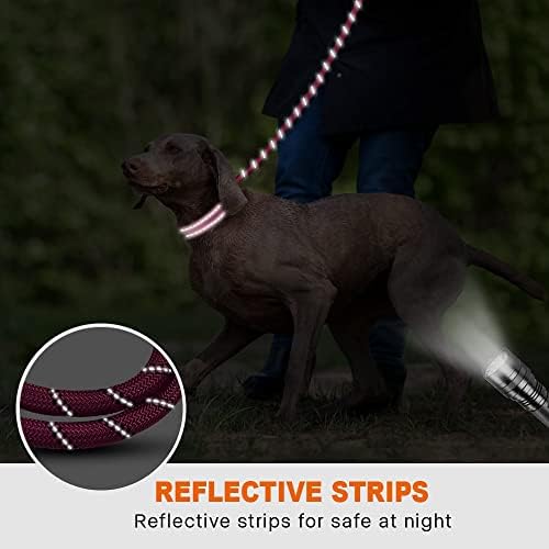 Taglory Rope Dog Leash for Medium Large Dogs, 5 FT Padded Handle - Image 5
